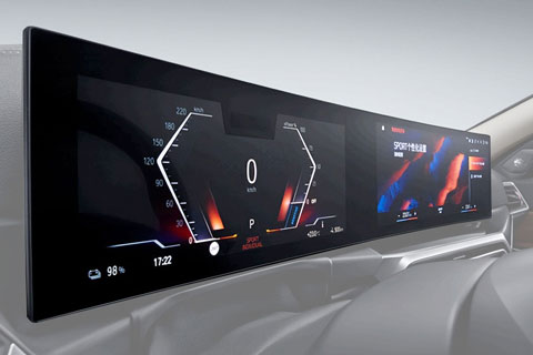PVD coating for In-car Display